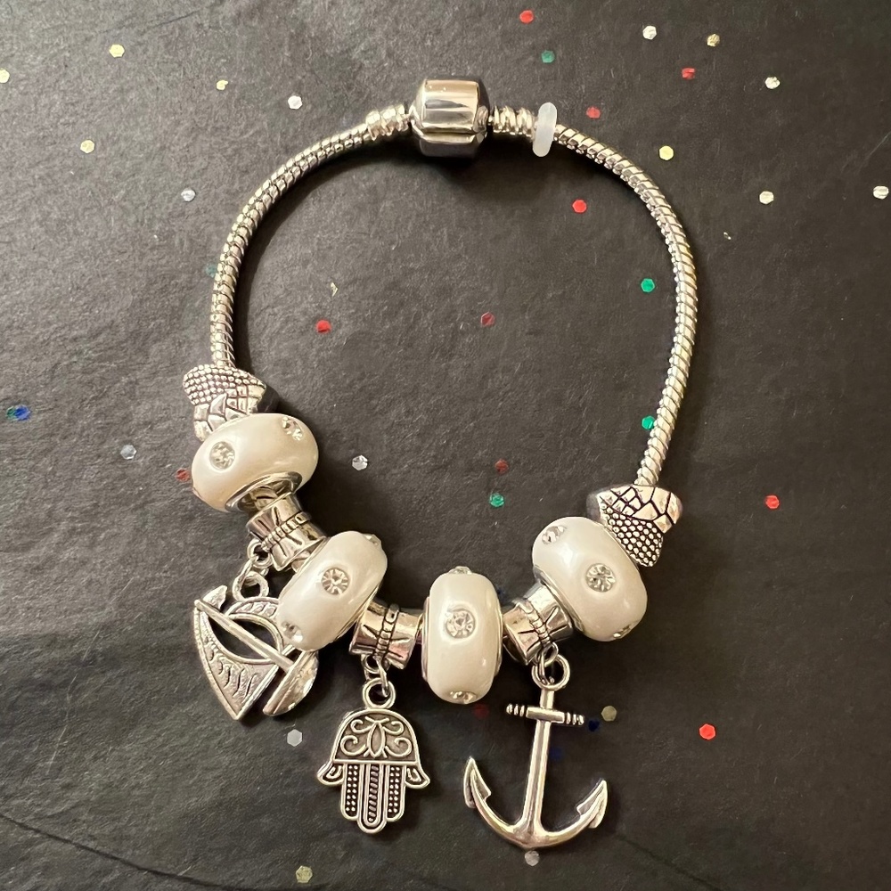 NAUTICAL CHARM BRACELET (029)